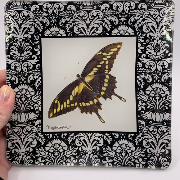 NATURE'S JOURNEY by Marjolein Bastin, Swallowtail Glass Tray - Picture 6 of 6